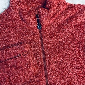 Woolrich Women's Small 1/4 Zip Mock Neck Long Sleeve Polartec Pullover Sweater‎